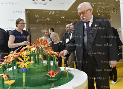 Wizyta Lecha Wałęsy w Billund w Danii. Były prezydent...