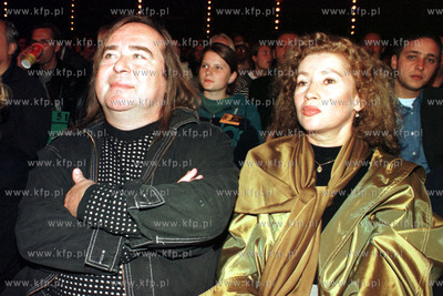 Romuald Lipko ( Budka Suflera ) na widowni festiwalu...