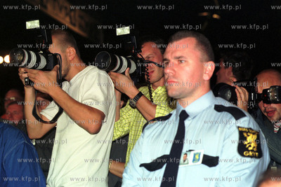 Festiwal Piosenki w Sopocie. Fotoreporterzy podczas...