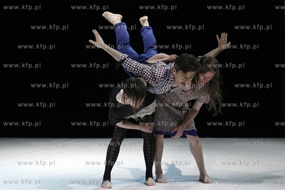 Scena Malarnia w Teatrze Wybrzeze w Gdansku. Proba...