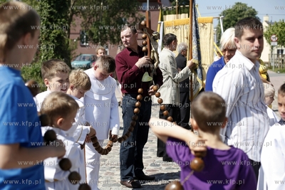 Procesja Bozego Ciala w gdanskiej dzielnicy Letnica.
30.05.2013
fot....