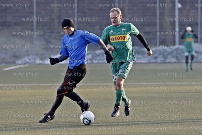 Gdansk. Boisko przy ul. Traugutta.  Sylwestrowy mecz...