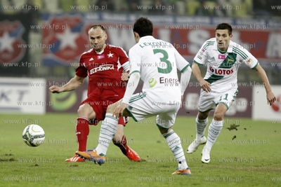 PGE Arena. Mecz o mistrzostwo T- Mobile Ekstraklasy....