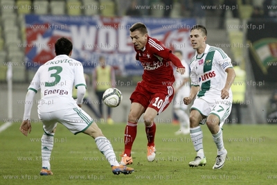 PGE Arena. Mecz o mistrzostwo T- Mobile Ekstraklasy....