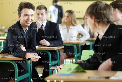 Liceum Ogolnoksztalcace nr. 1 w Gdansku. Matura pisemna...