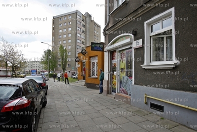 Salon gier przy ul. Lelewela w Gdansku Wrzeszczu. 07.05.2014...