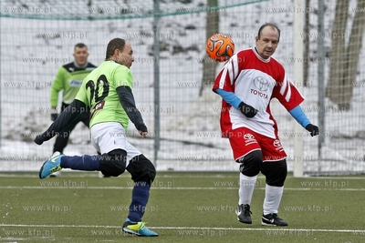 Gdansk. Boisko przy ul. Traugutta.  Sylwestrowy mecz...