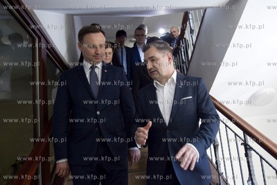 Spotkanie kandydata PIS na fotel prezydenta RP Andrzeja...