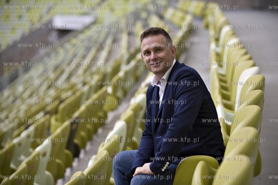 Gdańsk. PGE Arena. Spotkanie poświęcone meczowi,...