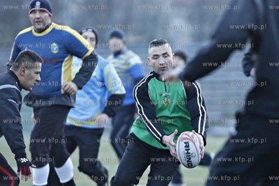 Stadion Ogniwa Sopot. Noworoczny mecz rugby.
01.01.2016
fot....