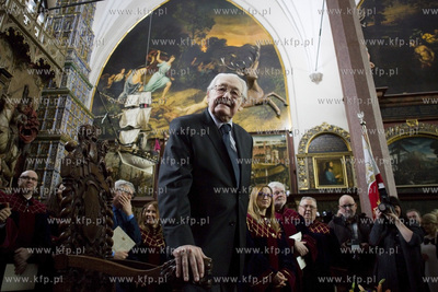 Gdańsk. Dwór Artusa. Uroczysta sesja Rady Miasta....