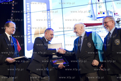 Gdańsk. Dwór Artusa. Wręczenie nagród Rejsk Roku...