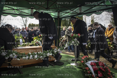 Cmentarz Łostowice. Pogrzeb aktora Floriana Staniewskiego.
13.03.2019
fot....