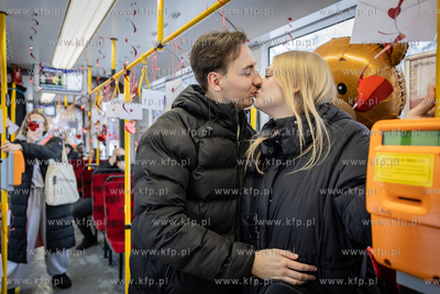 Gdański walentynkowy tramwaj.
14.02.2026
fot. Krzysztof...