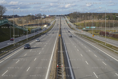Obwodnica Trójmiasta, okolice Węzła Karczemki. 01.03.2020...