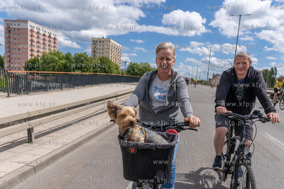 Wielki Przejazd Rowerowy na ulicach Gdańska. 09.06.2024...