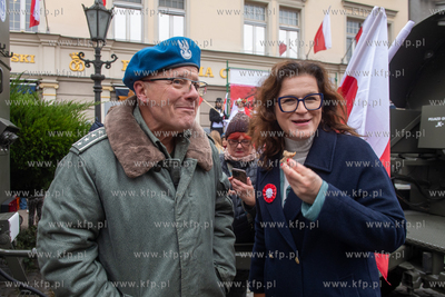 Gdańsk. Parada z okazji Narodowego Święta Niepodległości....