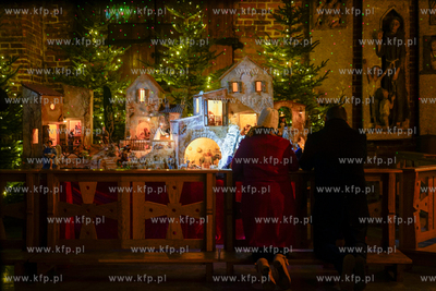 Szopka Bożanarodzeniowa w kościele św. Brygidy w...
