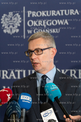 Prokuratura Okręgowa w Gdańsku. Konferencja prokuratora...