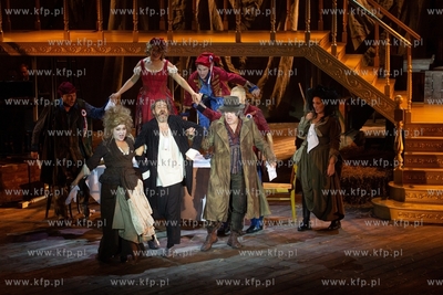 Gdańsk, Teatr Wybrzeże. Próba medialna spektaklu...