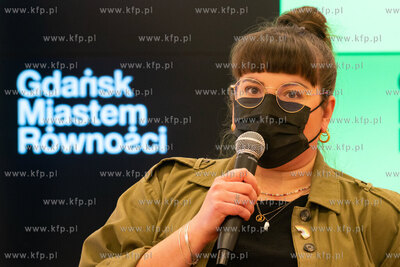 Gdańsk, Hevelianum. Konferencja prasowa; Gdańsk Miastem...