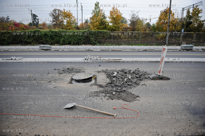 Gdansk. Remont ul. Marynarki Polskiej
26.10.2011
fot....