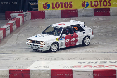 Gdansk. Hala Ergo Arena. Prolog 8 Rajdu Lotos Baltic...