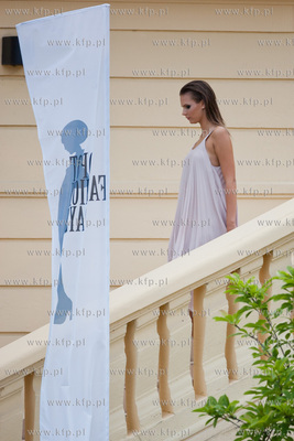 Ogrod hotelu Sofitel Grand. Sopot Fashion Days 2012....