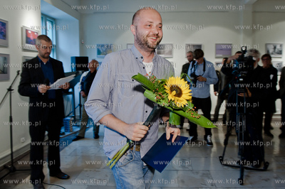 Gdansk. Nadbaltyckie Centrum Kultury. Uroczystosc wreczenia...