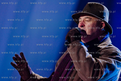 Gdansk. Dlugi Targ. Swiateczny koncert Cala Polska...