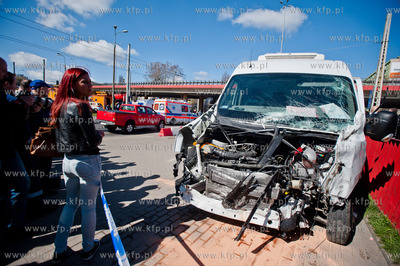 Gdynia. Skrzyzowanie ul. Morskiej i zjazdu z Estakady...