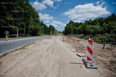 Gdynia.  Modernizacja 1,5 kilometrowego lesnego odcinka...
