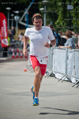 Gdansk. Brzezno. Triathlon Gdanski 2013. Nz ambasador...