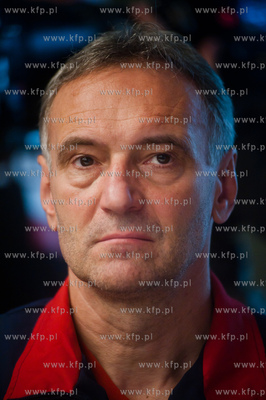 Gdansk. Hotel Mercure. Konferencja prasowa poprzedzajaca...