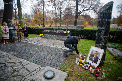 Gdansk. Cmentarz Nieistniejacych Cmentarzy. Symboliczne...