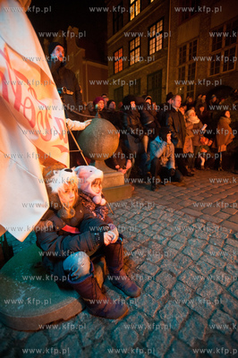 Gdansk. Swieta na Mariackiej, Mariacka na swieta, projekt...