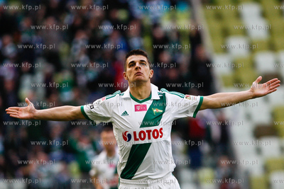 Gdansk. PGE Arena. Mecz o mistrzostwo Ekstraklasy....