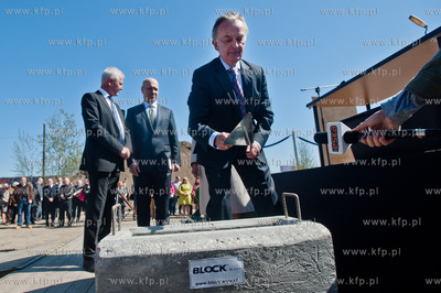 Gdansk. Batycki Kampusu Uniwersytetu Gdanskiego. Uroczystosc...