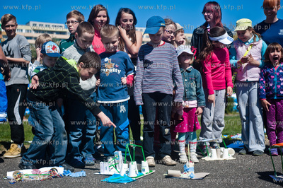 Gdansk. Przymorze. Festyn dla dzieci pt. Wodna Kraina...