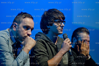 Gdynia. 39 Festiwal Filmowy w Gdyni. Spotkanie z tworcami...