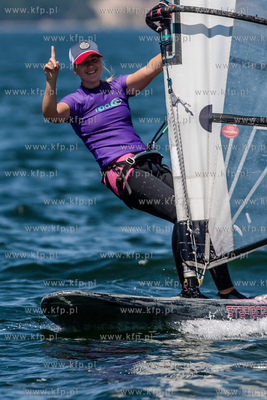 Zatoka Gdanska. Regaty Mistrzostw Swiata w klasie Raceboard,...