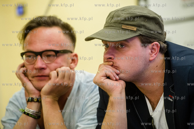 Gdynia. Festiwal Filmow w Gdyni. Konferencja z tworcami...