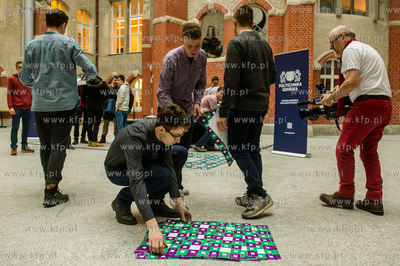 Dziedziniec im. Jana Heweliusza w Gmachu Glownym Politechniki...
