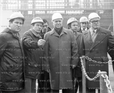 Sekretarz Komitetu Centralnego PZPR Stanislaw Kania...