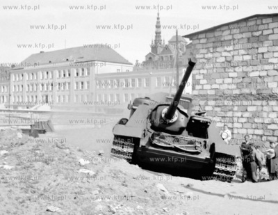 Prace rozbiorkowe na al. Leningradzkiej pozniejszym...