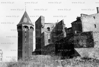 Baszta Jacek widok od strony Podwale Staromiejskie...