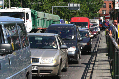 Potezny korek na skrzyzowaniu ulic Nowe Ogrody i 3...