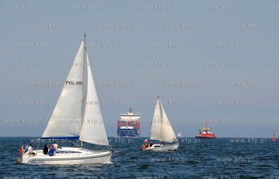 Zatoka Gdanska. 15  edycja Baltic Sail 2011. Regaty...