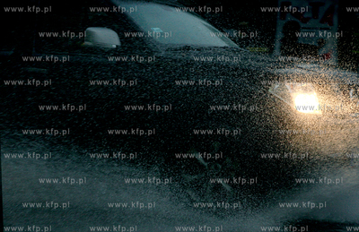 Ulewa ktora przeszla nad Gdanskiem spowodowala spore...