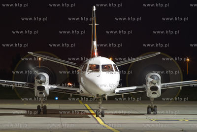 Port Lotniczy Gdansk, Nz, SAAB 340 Cargo linii Sprint...
